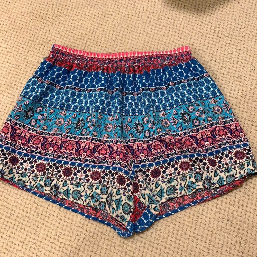 colorful skort